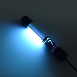 110V Portable 7W Ultraviolet UV Disinfection Lamp Power Cord Length 1.1M US Regulations Black