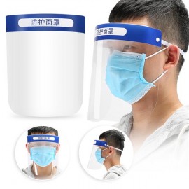 Face Shield Protective Transparent Anti-Fog Anti-Static Dust-Proof Face Cover