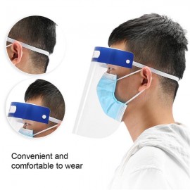 Face Shield Protective Transparent Anti-Fog Anti-Static Dust-Proof Face Cover