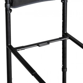 Aluminum Alloy Frame Adjustable Household Elderly Stand Up Frame Black