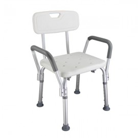 Ergonomic Old People Bathroom Armchair CST-3052 White