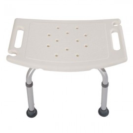 Heavy Type Adjustable Aluminum Alloy Old People Shower Chair Bath Chair CST-3011 White