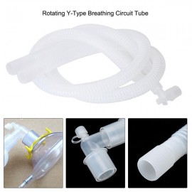 Disposable Rotating Breathing Circuit Tube Y-Type Thread Tubing for Adult