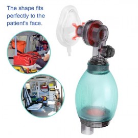 PVC Simple Style Manual Resuscitator Emergency Artificial Respiration Resuscitation Tool(For Baby)